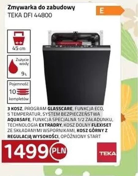 Посудомийна машина Teka