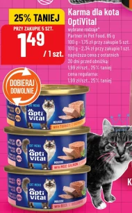 Karma dla kota Opti Vital