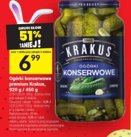 Ogórki konserwowe Krakus