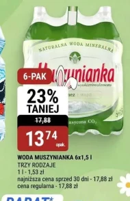 Woda mineralna Muszynianka