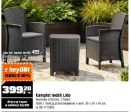 Zestaw mebli ogrodowych