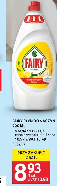 Płyn do naczyń Fairy