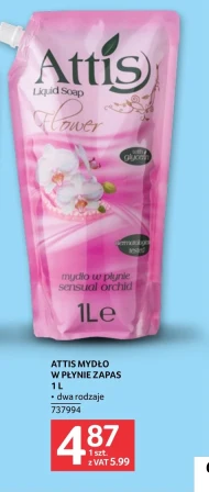 Mydło w płynie Attis