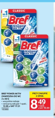 Zawieszka do wc Bref