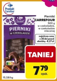 Pierniki w czekoladzie Carrefour