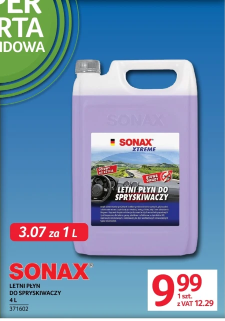 Рідина для омивача Sonax