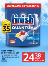 Kapsułki do zmywarki Finish