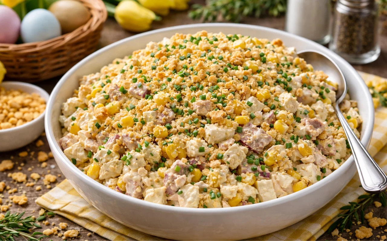 Sałatka, która znika w 10 minut Prosta sałatka na Wielkanoc zamiast jarzynowej. Przepis krok po kroku