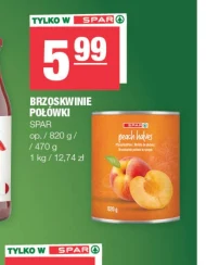 Половинки персика SPAR