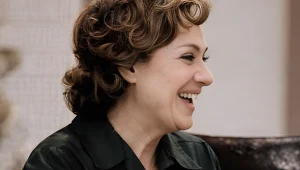 Irena Dziedzic podczas nagrywania "Tele-Echa" w 1971 roku