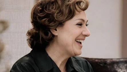 Irena Dziedzic podczas nagrywania "Tele-Echa" w 1971 roku