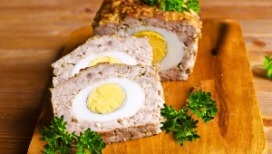 Pieczeń rzymska z białej kiejłbasy