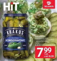 Ogórki konserwowe Krakus