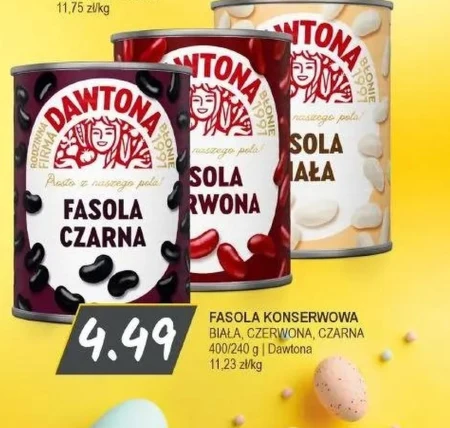Чорна квасоля Dawtona