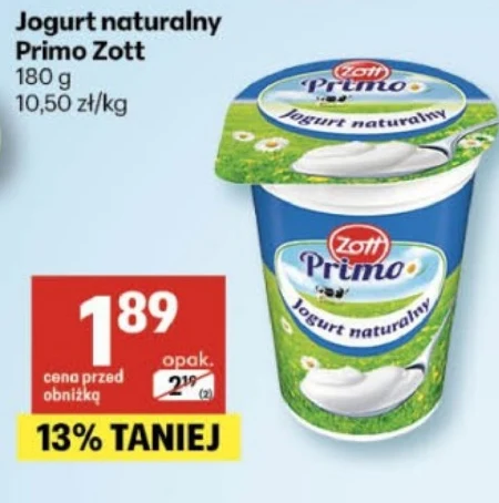 Натуральний йогурт Zott