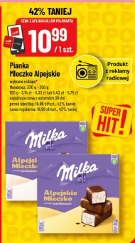 Mleczko alpejskie Milka