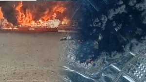 Zadali cios Rosji, dym widać było w Finlandii. Bałtyckie porty w ogniu