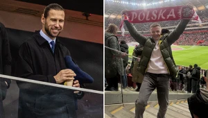 Jest awans Polaków do finału baraży. Z trybun wspierały ich wielkie gwiazdy