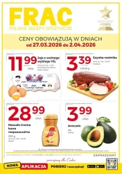 Nowe promocje - FRAC