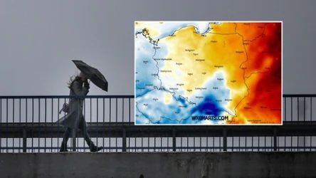 Pogoda w piątek najgorsza będzie na południu Śląska i w dużej części Małopolski, gdzie intensywnie popada deszcz, a w górach śnieg