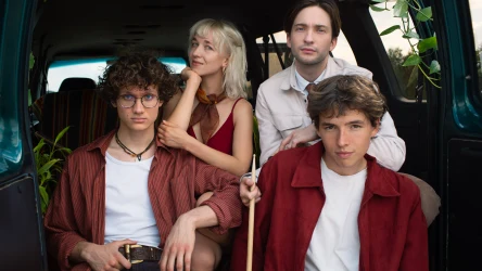 Zespół Przebiśniegi: Joanna Jewuła, Jan Bąk, Jan Borys i Markus Żamojda