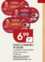 Filet z makreli King Oscar