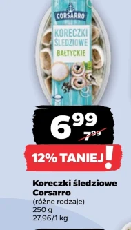 Закуски з оселедцем Corsarro