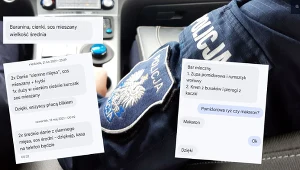 Zawieszeni policjanci alarmują o wykorzystywaniu przez przełożonych m.in. do przywożenia obiadów. Pokazali screeny "zamówień"