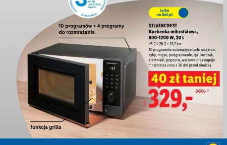 Мікрохвильова піч SilverCrest