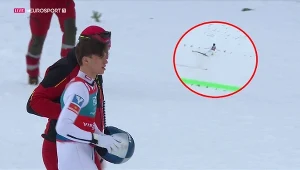 Fatalny upadek Tomasiaka, teraz to. Rywal Polaka runął na zeskok. Koszmar