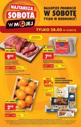 Tylko w sobotę! - Biedronka