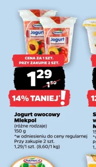 Jogurt owocowy Mlekpol
