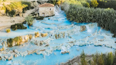 Saturnia - gorące źrodła