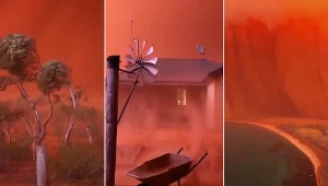 Niezwykły spektakl na Antypodach. "To bardzo czerwona część kraju"