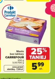 Безлактозне вершкове масло Carrefour