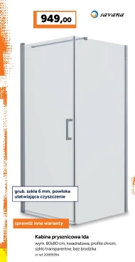 Kabina prysznicowa Savana