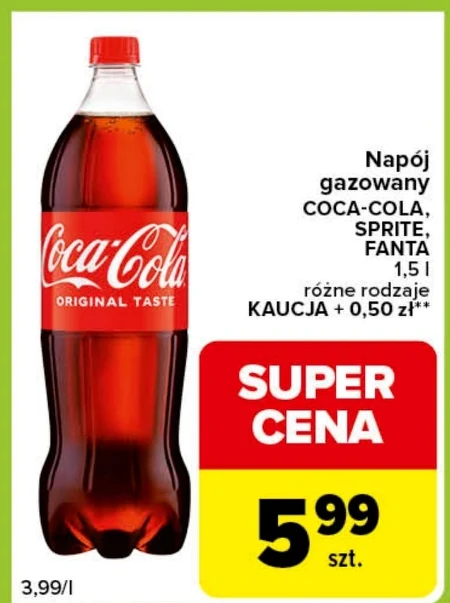 Газований напій Coca-Cola