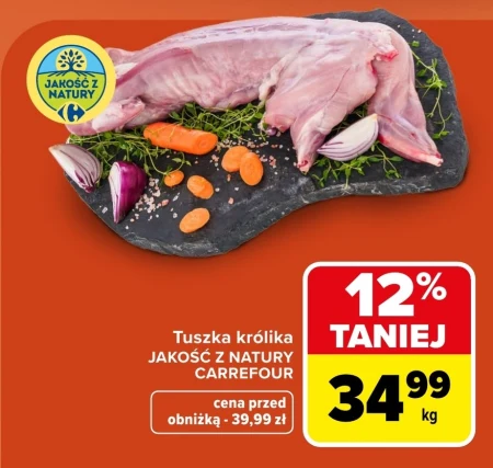 Тушка кролика Jakość z natury