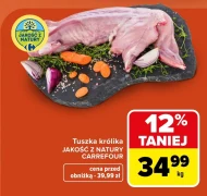 Tuszka z królika Jakość z natury