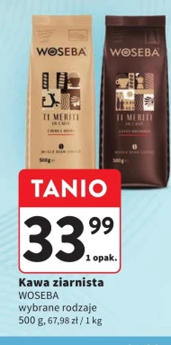 Kawa ziarnista Woseba