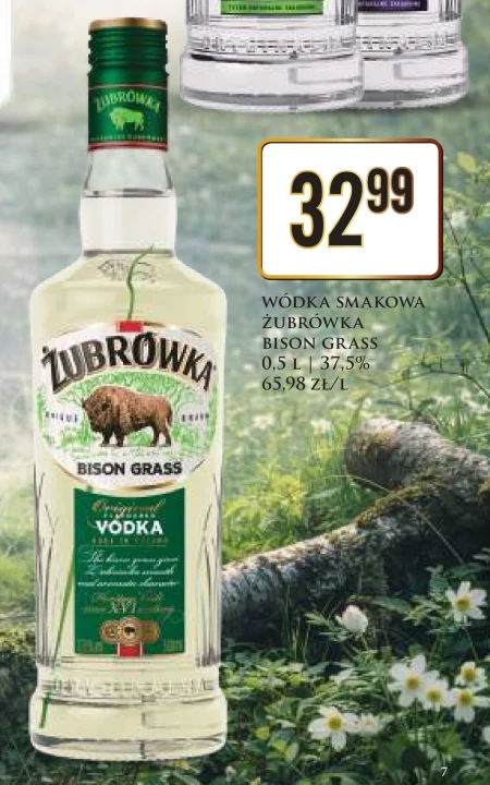 Ароматизована горілка Żubrówka