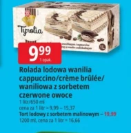 Рулет з морозива