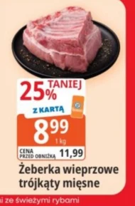 Żeberka wieprzowe