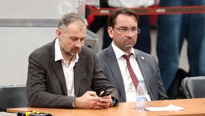 Sebastian Świderski i Nikola Grbić