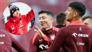 Godziny do meczu Polski, a tu takie sceny na zgrupowaniu. W tle Kamil Stoch