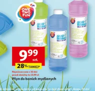 Рідина для мильних бульбашок One Two Fun