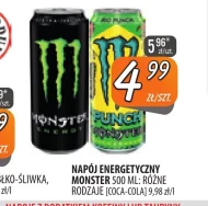 Napój energetyczny Monster