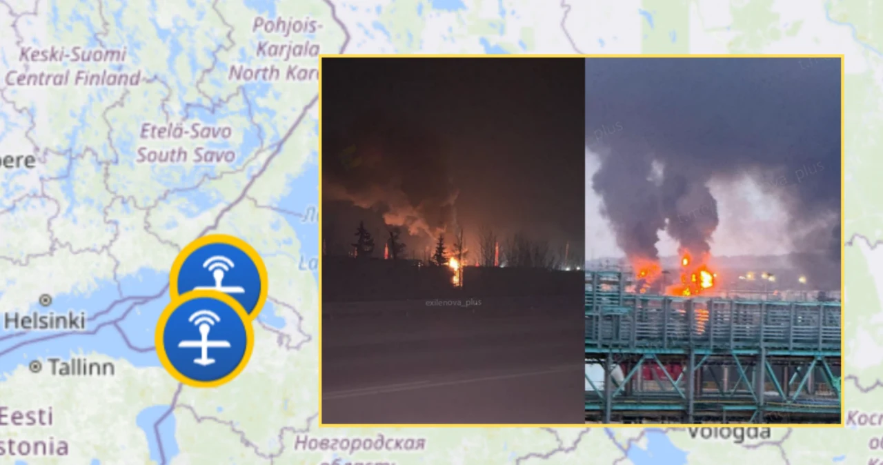 Zdjęcie: Ukraina przeprowadza ataki na port Ust-Ługa, wstrzymując eksport ropy