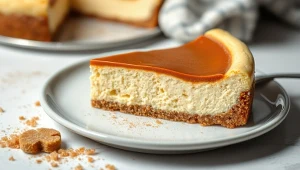 Puszysty sernik z polewą Lotus sprawdzi się na co dzień i od święta