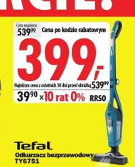 Odkurzacz bezprzewodowy Tefal